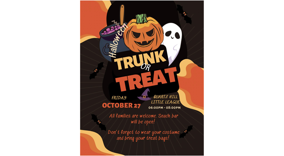 QHLL Annual Trunk or Treat Event